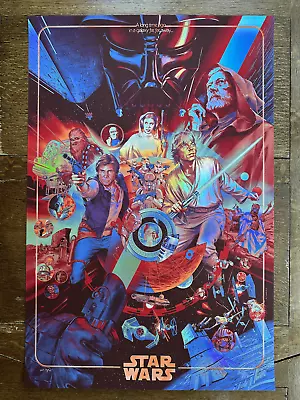 Martin Ansin Star Wars Foil Variant Print AP Ways Of The Force Art Mondo SDCC • £386.05