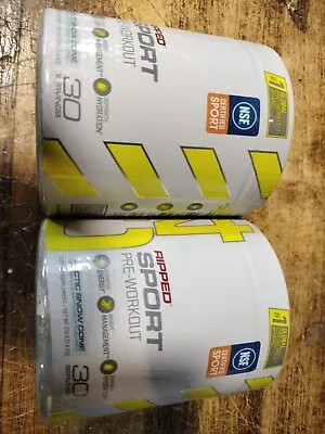 LOT OF 2!!! Cellucor C4 Sport PRE-WORKOUT   ARCTIC SNOW CONE  8.7oz 30 Servings  • $28