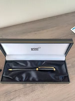 Montblanc Noblesse Oblige Black Ballpoint Pen With Original Box 90s • $99