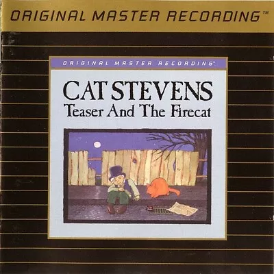 Cat Stevens - Teaser And The Firecat - 24Kt Gold UDCD II 649 VG+/NM • $42.99