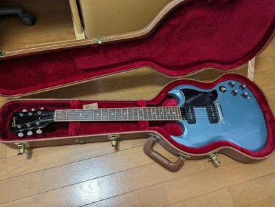 $1450 • Buy Gibson SG Special  Faded Pelham Blue W/Hard Case Free Shipping From Japan
