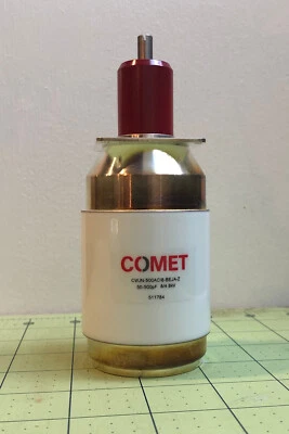 $215 • Buy COMET Vacuum Variable Capacitor CVUN-500AC/8-BEJA-Z 50-500pF 8/4.8kV