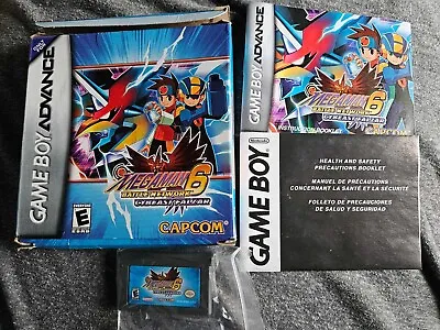 Megaman Battle Network 6: Cybeast Falzar (Nintendo Game Boy Advance) CIB TESTED • $112.99