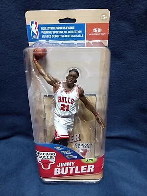 Nba Series 28 Jimmy Butler Mcfarlane White Varian Chase Figure Only 1500 #241 • $34.99