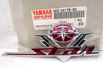$65 • Buy New 2000-03 Yamaha V-Star 1100 RH Fuel Tank Emblem XVS1100 Gas Tank Right Badge