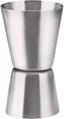 Stainless Steel Double Jigger Bar Measure 25/50 Ml Cocktail Liquid Measuring Cup • £2.89