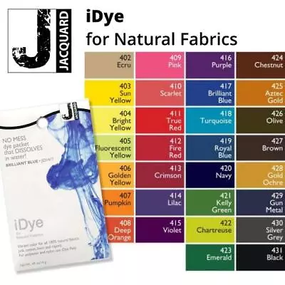 Jacquard IDye For Natural Fabrics 14g • £5.49