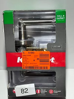 Kwikset Milan Satin Nickel Hall/Closet Door Lever • $32.94