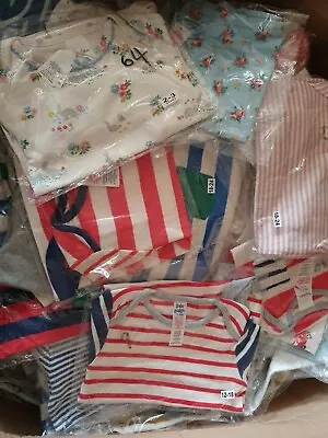 Ex Baby Boden Body Suits Vests Long Sleeve Boys Multi Packs Lot 0-3- 2-3 NEW • £4.99