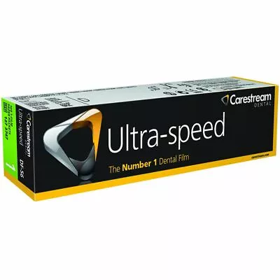 Kodak 1273747 Carestream Ultra-Speed X-Ray Film DF-56 D #1 Paper Double 100/Bx • $62.75