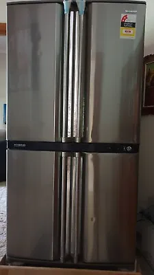 Sharp French Door Refrigerator 8 Years Old • $150