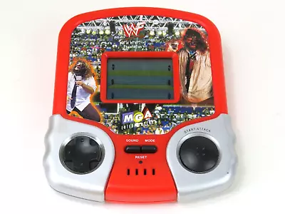 WWF WWE Mankind Handheld Electronic Game LCD MGA 1997 Working Rare • £24.99