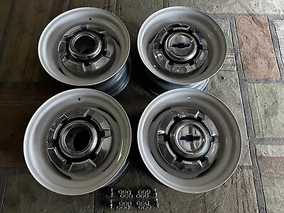 1967-72-87chevy Gmc Truck 4x4 6 Lug 15x8 Truck Repro Kelsey Hayes Dog Dish Style • $1475