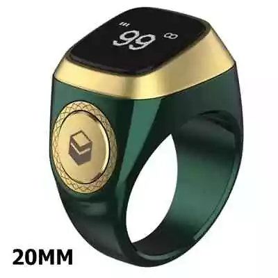 New Muslim Smart Ring Counting Tasbeeh Counter Prayer Time Reminder Bluetooth • $26.99