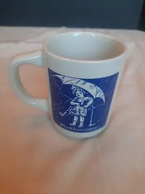 Morton Salt Umbrella Girl 1914 Ceramic Coffee Mug When It Rains It Pours Vintage • $4.99