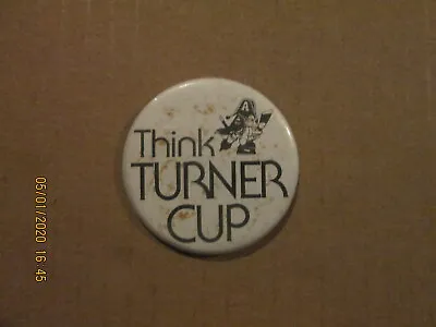 IHL Milwaukee Admirals Vintage Think Turner Cup Team Logo Pinback Button • $25