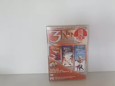 3 Ninjas | Trilogy (DVD 1992) Region 4 VGC • $15.50