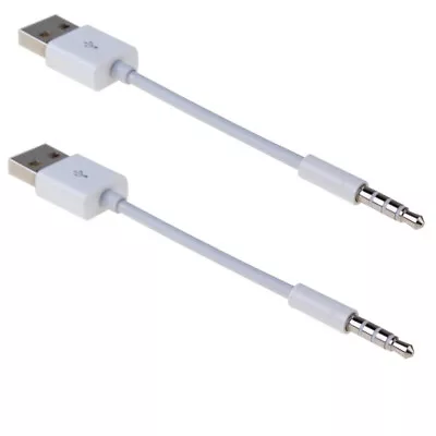 2x AUX To USB Adapter 3.5mm Male Aux Audio Jack Plug To USB 2.0 Female Converter • $7.99