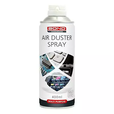 £5.44 • Buy Air Duster Spray Compressed Aerosol Can Cleans Protects Keyboards 400ml