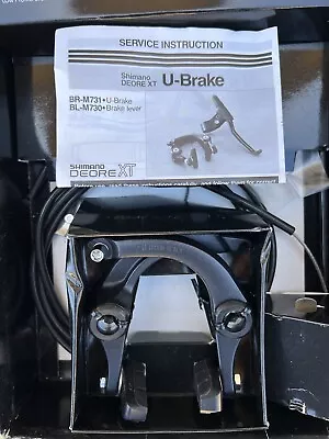 Shimano Deore XT U-Brake BR-M731 Vintage Mountain Bike W/ Cross Cable NOS • $80