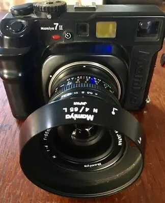 Mamiya 7II Medium Format 6x7 Rangefinder W 65MM F 4 Film Camera • $1