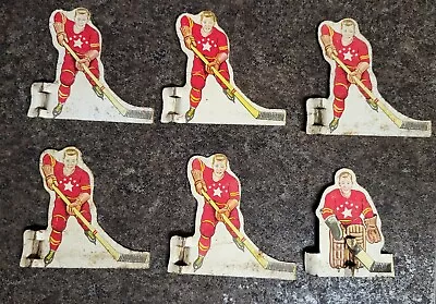 Team Set Of 1950s Metal Munro Table Hockey Red All-Star Players   Howdy Doody   • $29.08