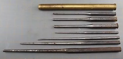 Mac Tools Drift Pin Alignment Punch Lot Brass Vintage Set 8 Pieces • $75