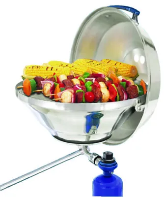 New Marine Kettle Gas Grill Magma A10-215 Model Party Size 17  Dia. Cooking Area • $289.99