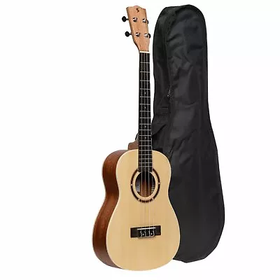 Stagg Traditional Baritone Acoustic Ukulele With Gig Bag - Spruce - UB-30 SPRUCE • $132.99