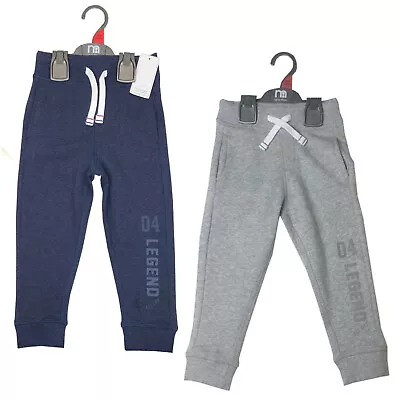 Boys Mothercare Joggers Blue Grey Jogging Bottoms Trousers Baby • £6.50