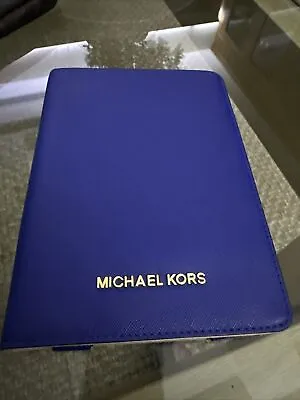 £12.53 • Buy Michael Kors -Blue Leather Tablet (iPad Mini) - NEVER USED