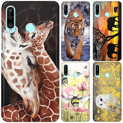 Horse Phone Case For Huawei Y6s/Y7/Y9/Y3 Bee/Elephant/Giraffe/Tiger Hard Cover • £4.99