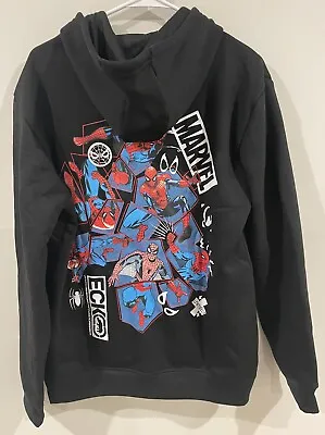 Ecko Unltd. X Marvel Spider-Man  Scrappy  Adult Hoodie Size M Comics DC Black • $59.99