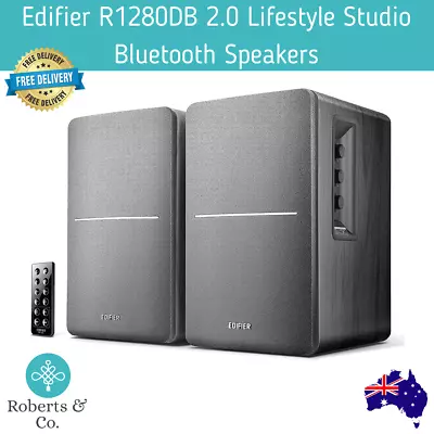 Edifier R1280DB 2.0 Lifestyle Studio Bluetooth Speakers Bookshelf Speakers • $136.33
