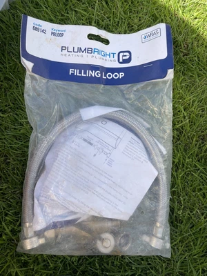 £9.99 • Buy 15mm Boiler Filling Loop - Silver