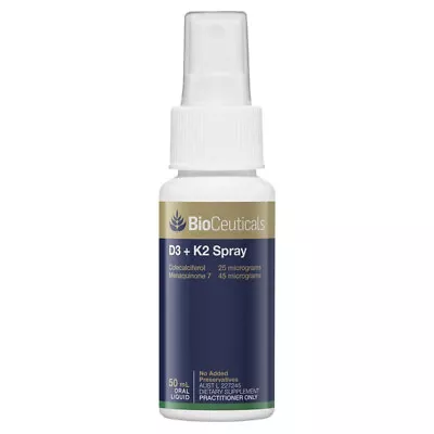 BIOCEUTICALS D3 + K2 Spray 50ml Oral Liquid • $29.67