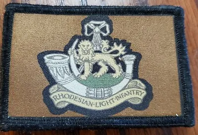 Rhodesian Light Infantry Morale Patch Military Tactical Army Rhodesia FN FAL  • $8.49