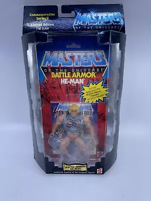 Masters Of The Universe Battle Armor He-Man Commemorative Series 1 Of 15000 • $55.95