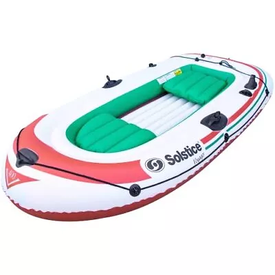  Inflatable Fishing Boat Rafts 2 To 6 Person Options For Voyager 4-Person Boat • $136.25