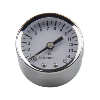 1.5  Fuel Pressure Gauge 0-15 PSI Carburetor For Edelbrock Quickfuel Dry • $11.75