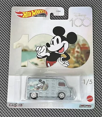 Hot Wheels 2023 Premium Disney 100th Anniversary Mickey Mouse Citroen Type H • $9.99