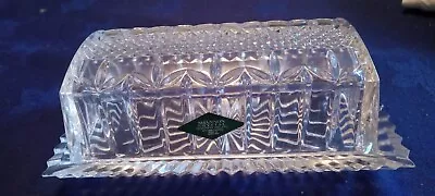 Shannon Crystal Covered Butter Dish By Godinger - Brandon • $10.99