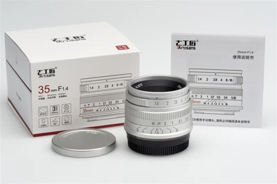 7artisans 1.4/35mm Silver F. Fuji X Mount Aps-c (1700934952) • £87.14