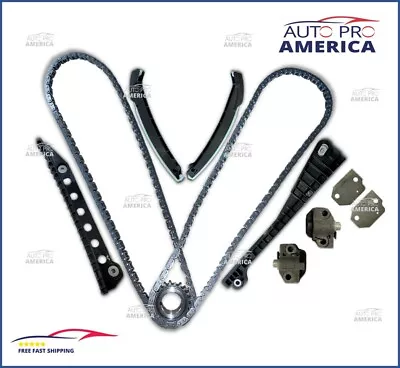 NEW 2005-2013 FORD F150 F250 5.4L Timing Chain Tensioner Guide Chains Kit • $209.34