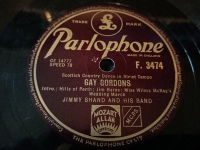 £5 • Buy Jimmy Shand - The Queen Mary Waltz / Gay Gordon's - 78 Rpm