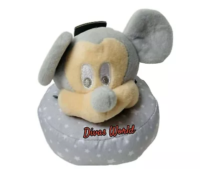 Disney Mickey Mouse Ring Stack Kids Plush Toy Soft Girls Boys Cartoon Toy Gifts • £26.17