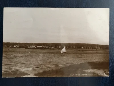 £2.99 • Buy Vintage Postcard Exmouth From The Warren Exmouth Devon 