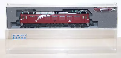 Kato 3066-8 N Scale EF81 Japanese Ecletric Locomotive  Hokutpsei  JR NIB • $89.99