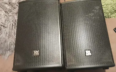 2x Used Power Dynamics PD410P Passive Speakers 10  800W • £119