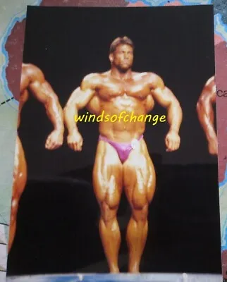 Found Photo Sexy Man Bodybuilding Muscles Flex Tight Underwear Gay Interest Q154 • $6.99